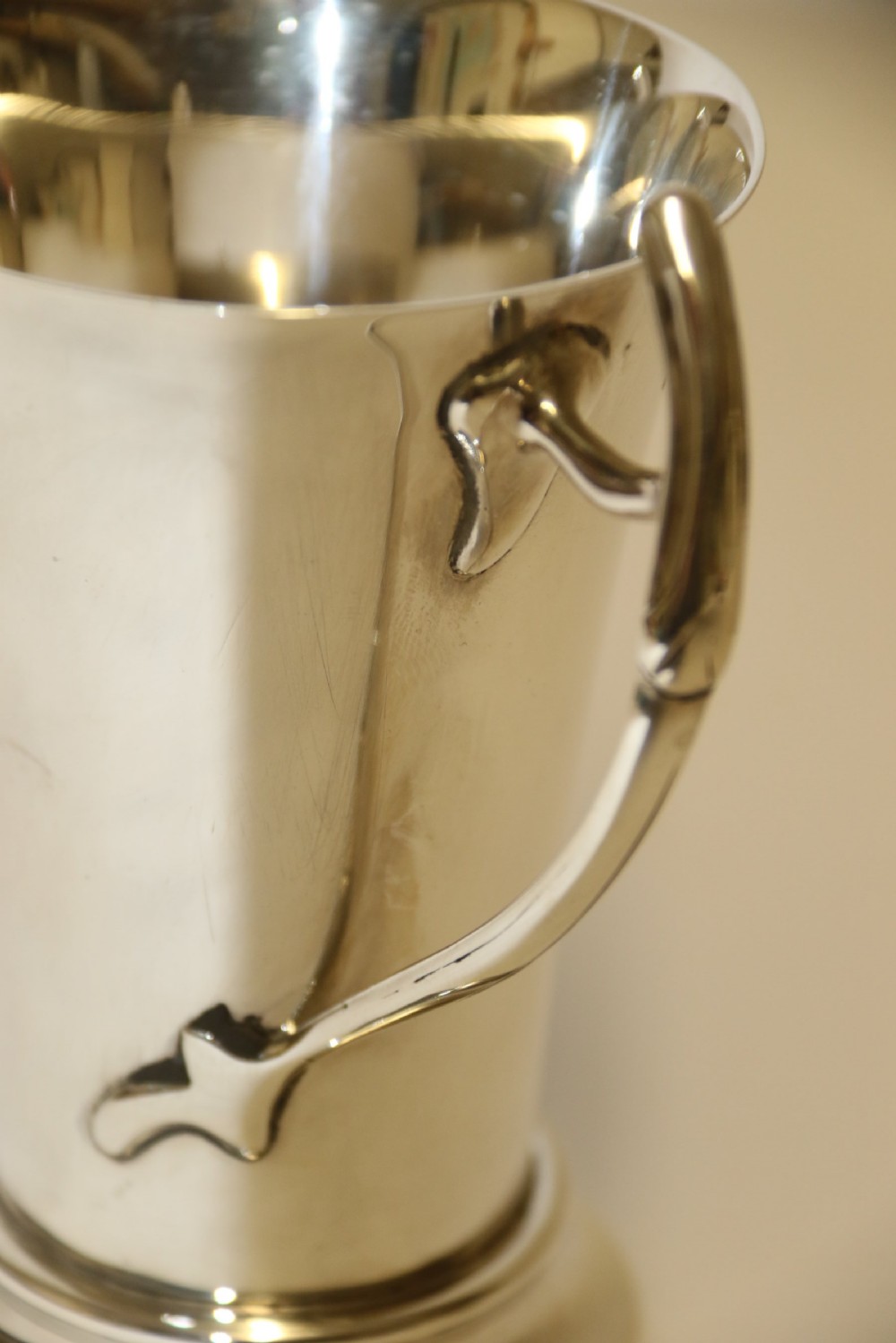 Art Nouveau silver vase View VIII