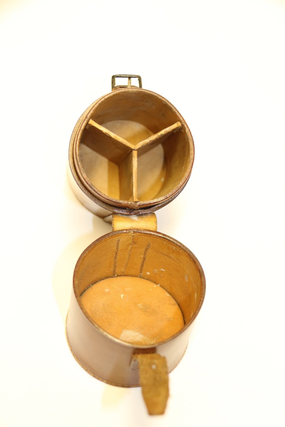 A set of cased hunting flasks View XI