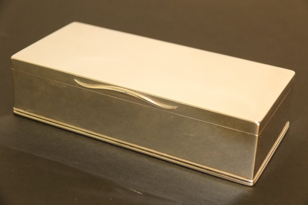 A superb Victorian Silver box