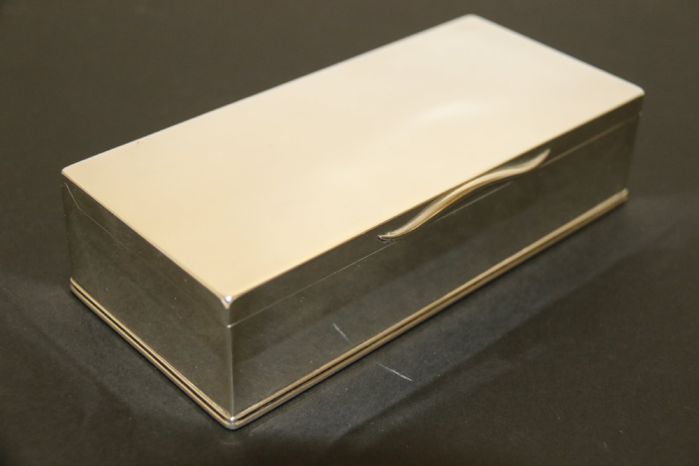 A superb Victorian Silver box View X