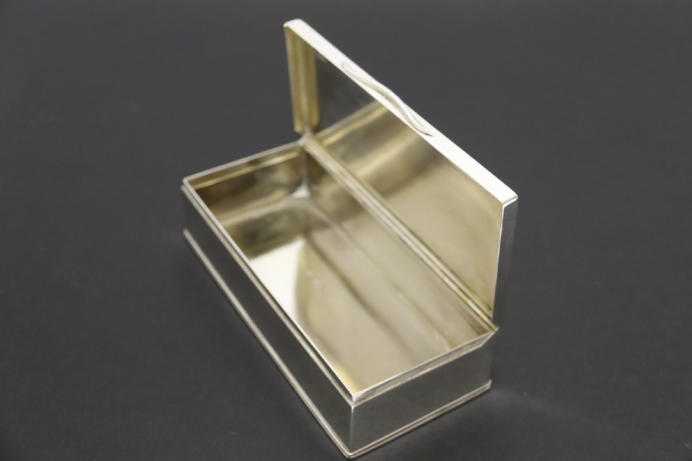 A superb Victorian Silver box View XII