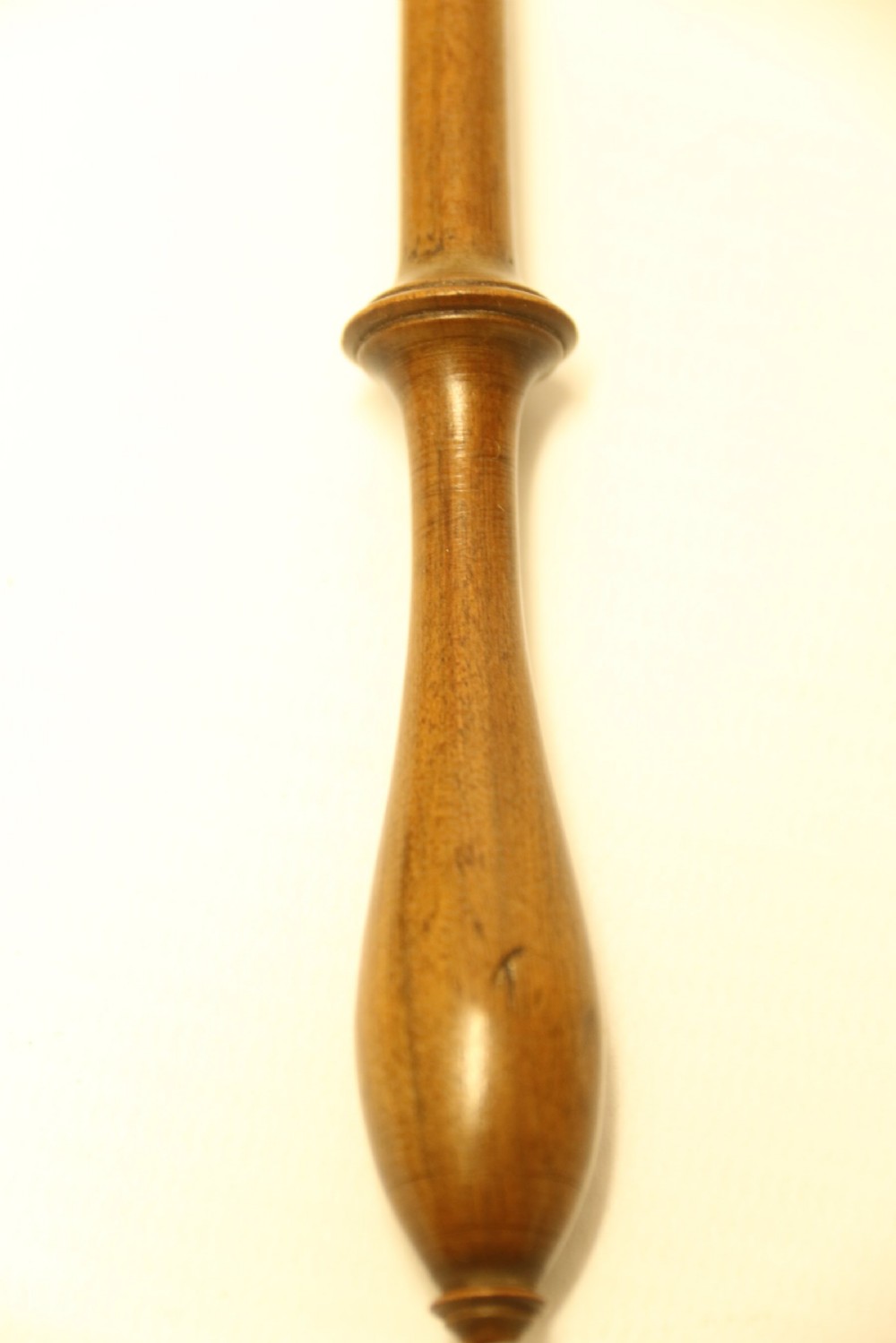 A Georgian Silver Toddy Ladle with inset coin View V