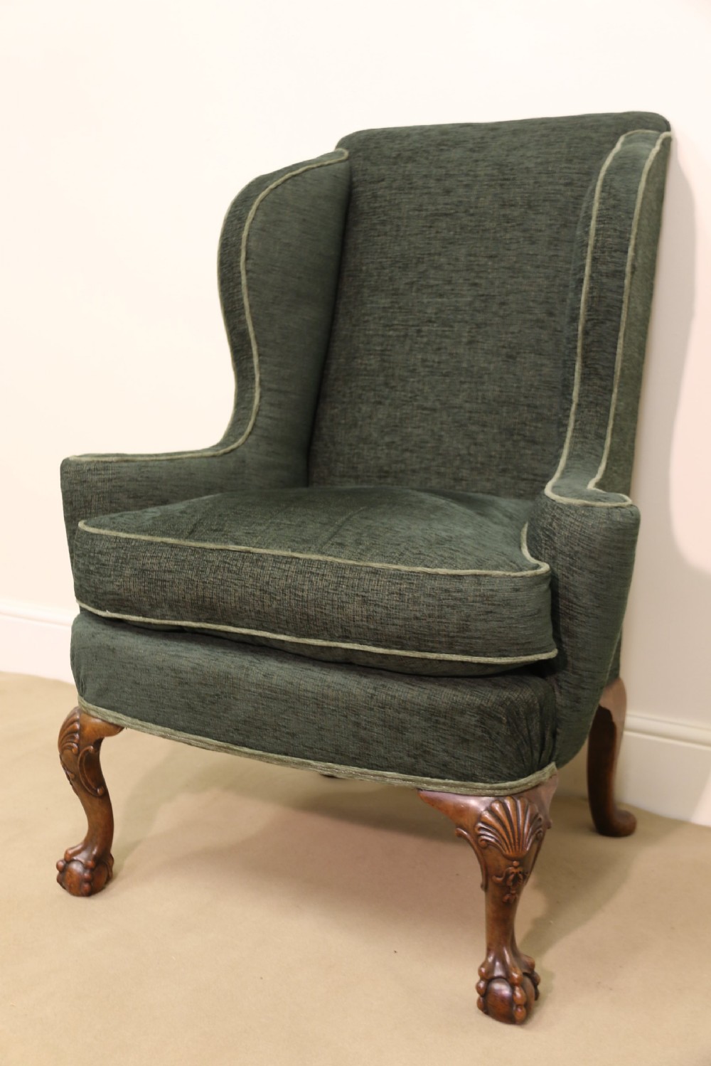 A superb George I style Winged Arm Chair View II