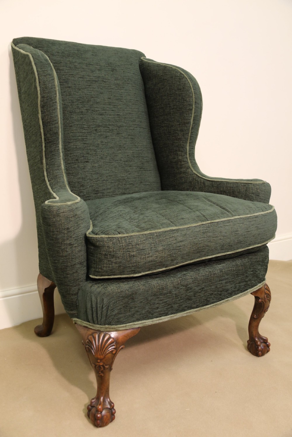 A superb George I style Winged Arm Chair View IV