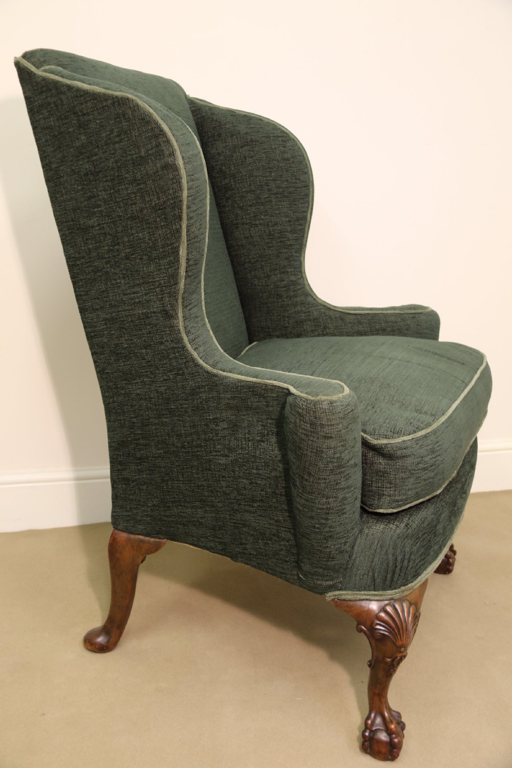 A superb George I style Winged Arm Chair View V