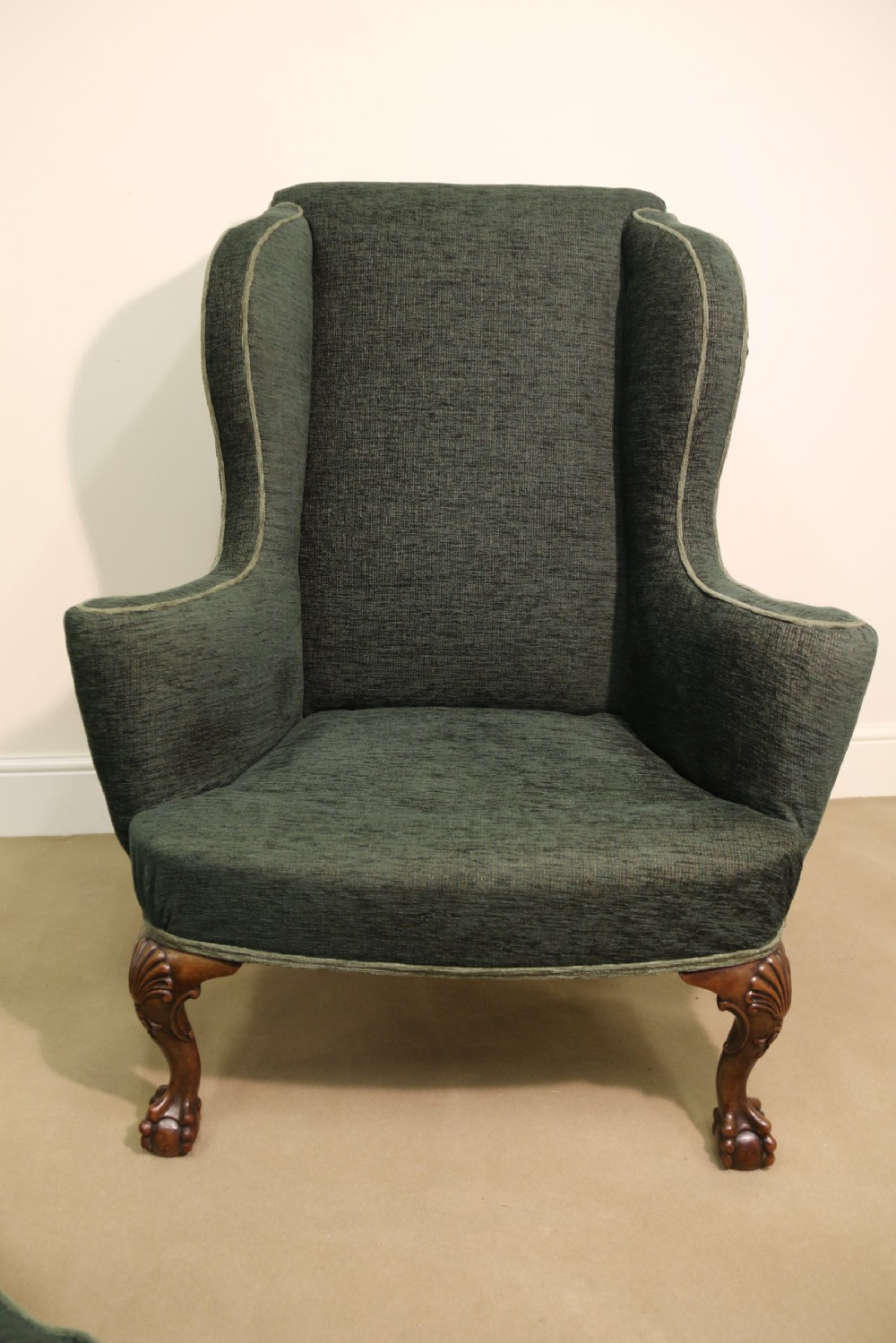 A superb George I style Winged Arm Chair View XIII