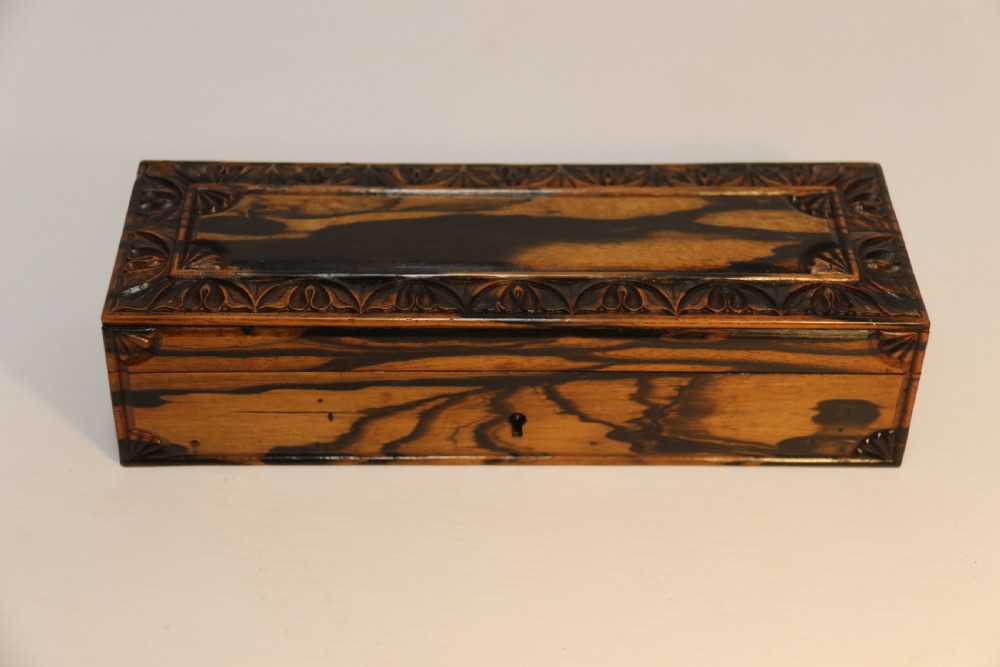 A fine Indian Coromandel wood Jewel Box