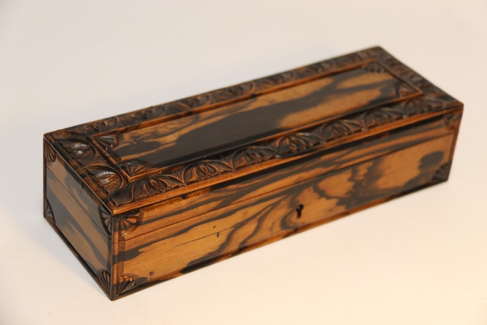 A fine Indian Coromandel wood Jewel Box View II