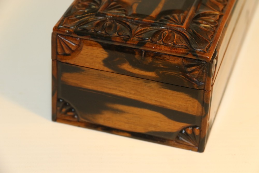 A fine Indian Coromandel wood Jewel Box View VII