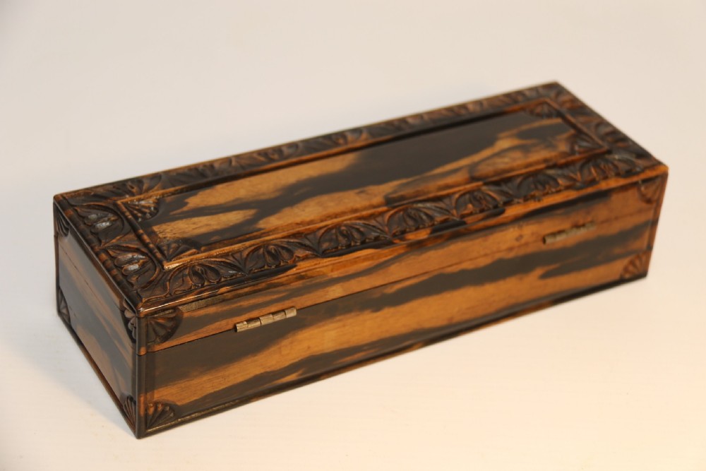 A fine Indian Coromandel wood Jewel Box View VIII