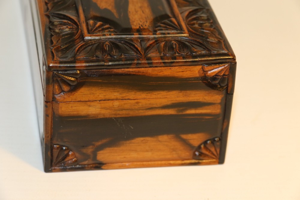 A fine Indian Coromandel wood Jewel Box View X
