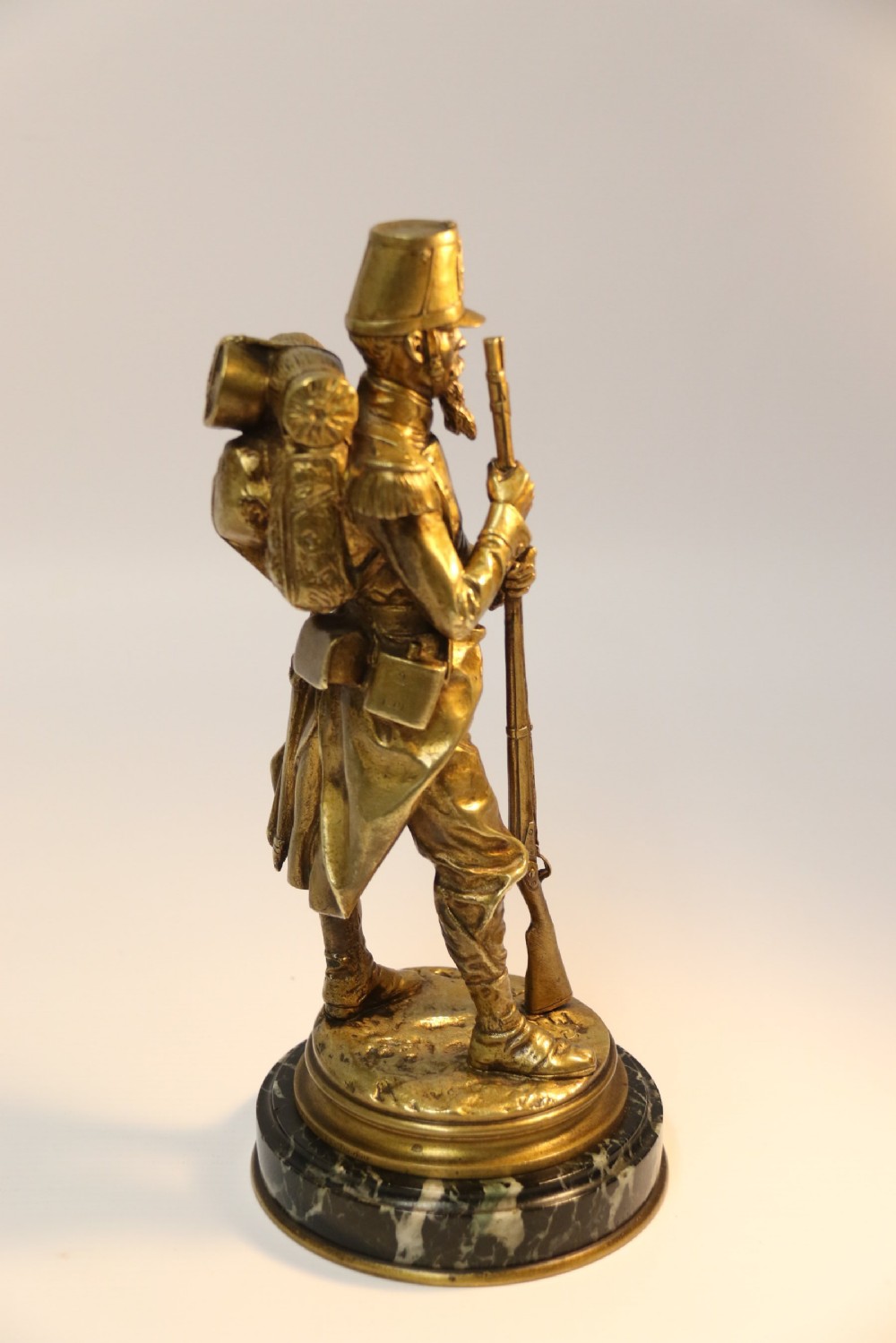 A superb bronze figure of a Napoleonic Soldier View IV