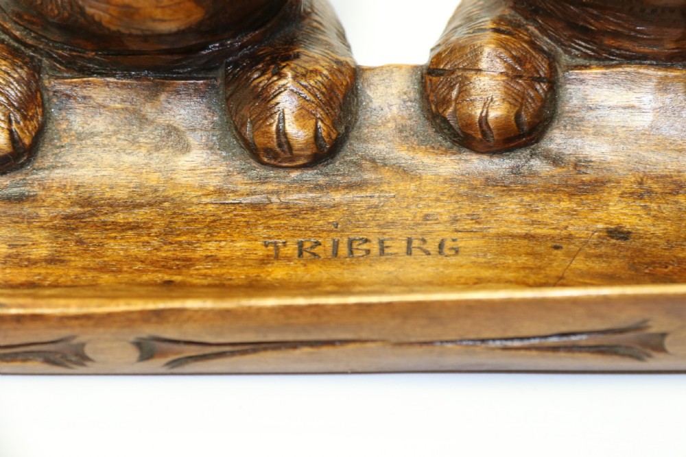 A Novelty Black Forest Writing Stand View X