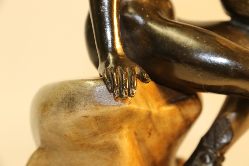 Grand Tour Bronze and Marble 