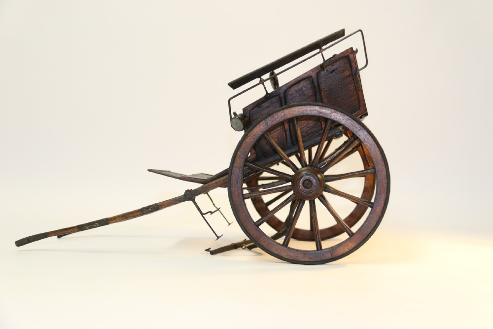 A fine model of a Horse Drawn Carriage View III
