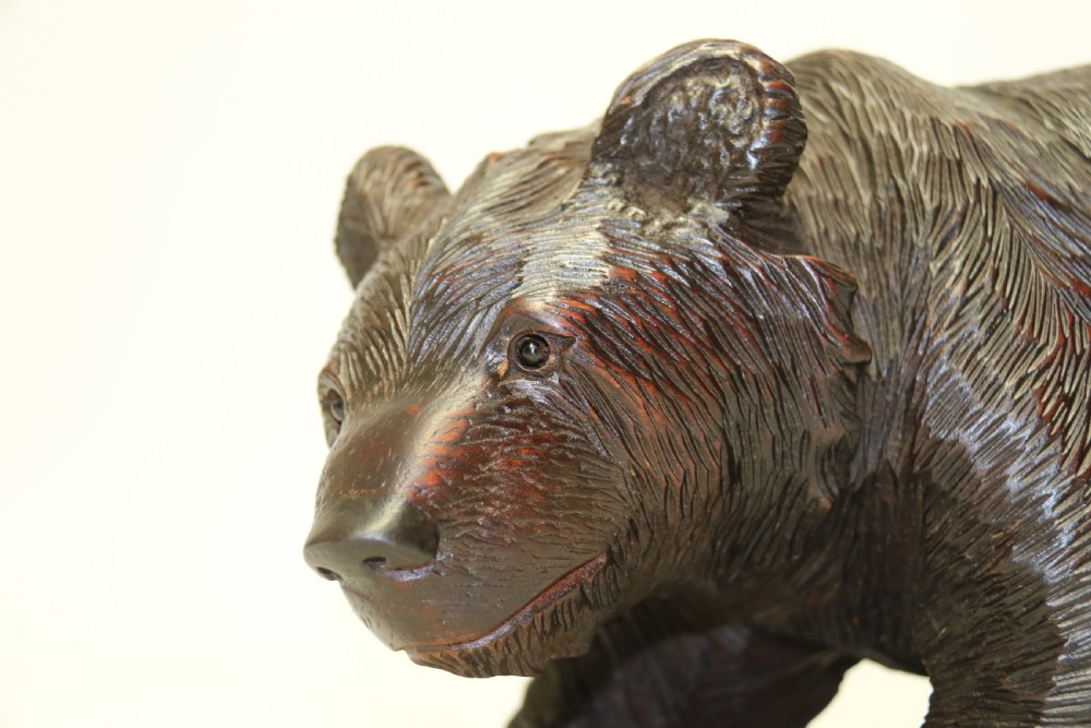 A Black Forest carved Bear View VI