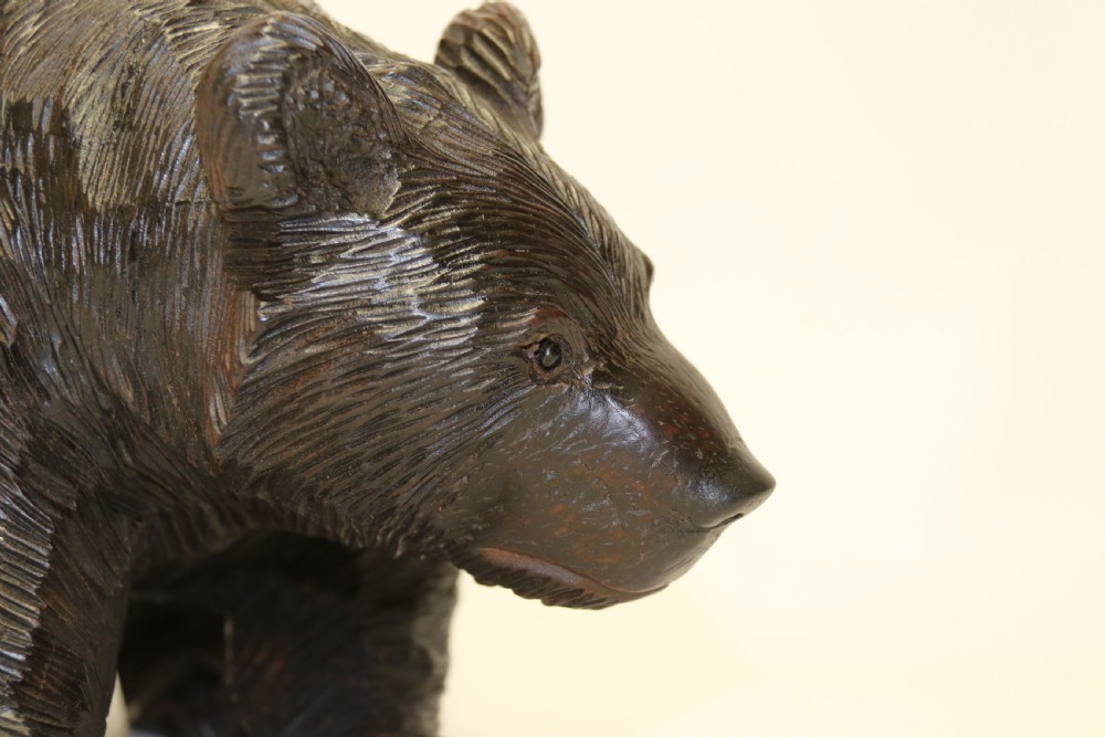 A Black Forest carved Bear View VII