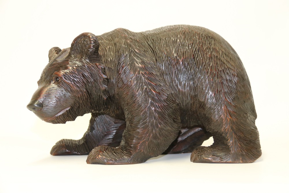 A Black Forest carved Bear View VIII