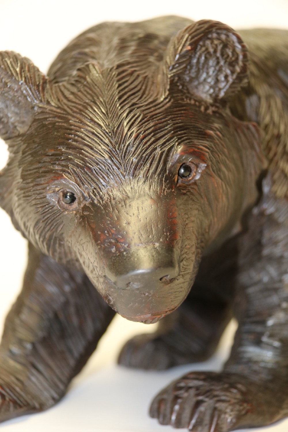 A Black Forest carved Bear View X