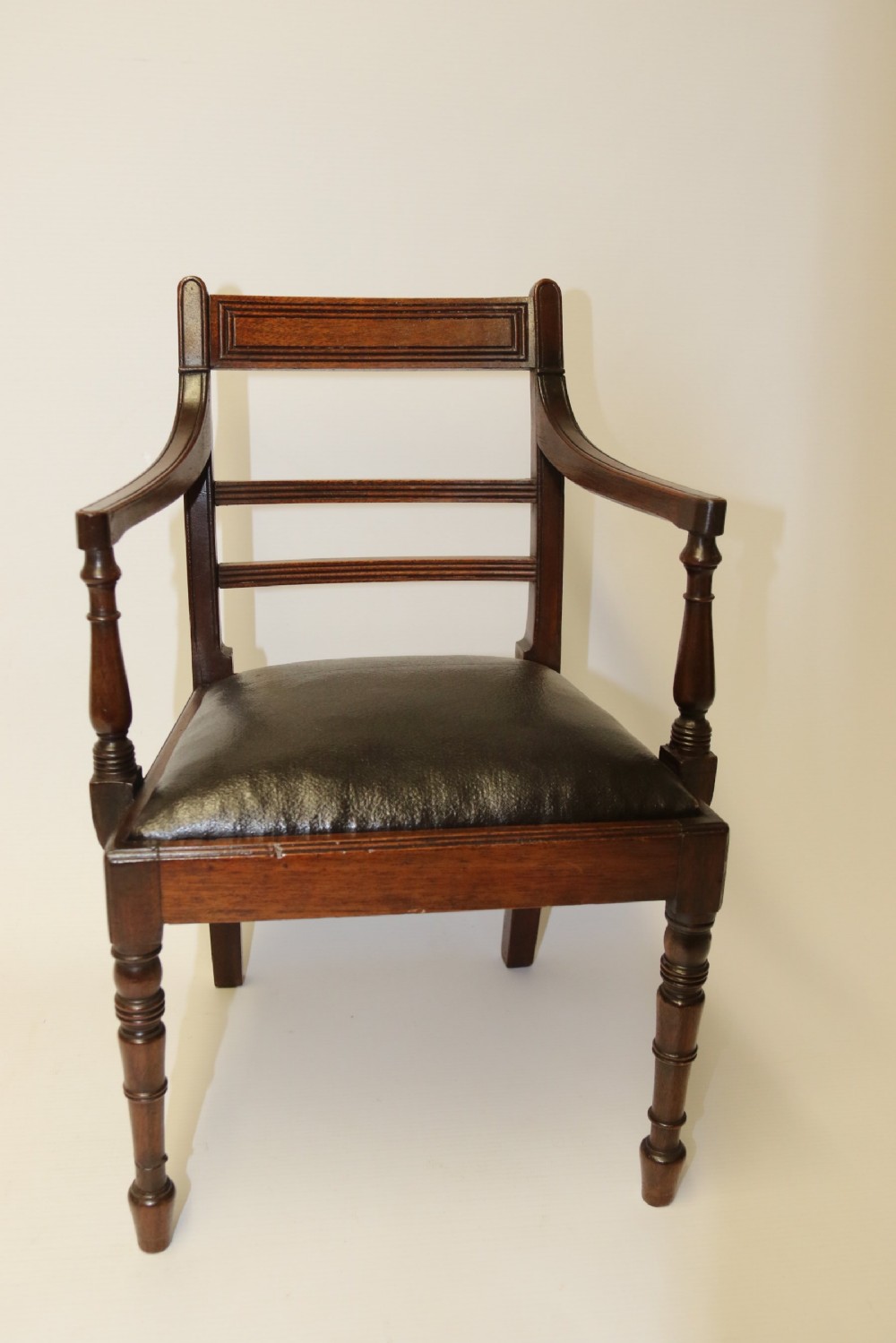 A superb miniature Regency Chair View V