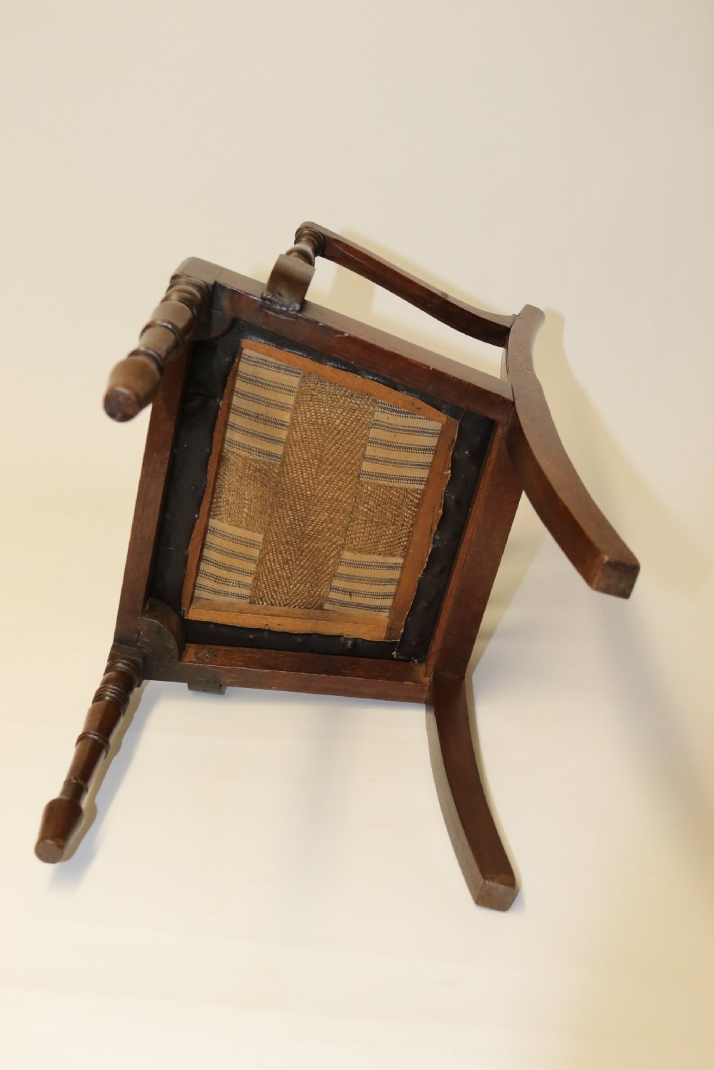 A superb miniature Regency Chair View XI