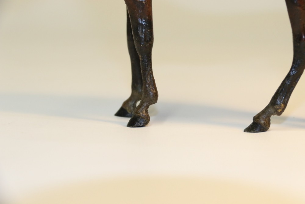 Austrian cold painted bronze study of a Race Horse View IV