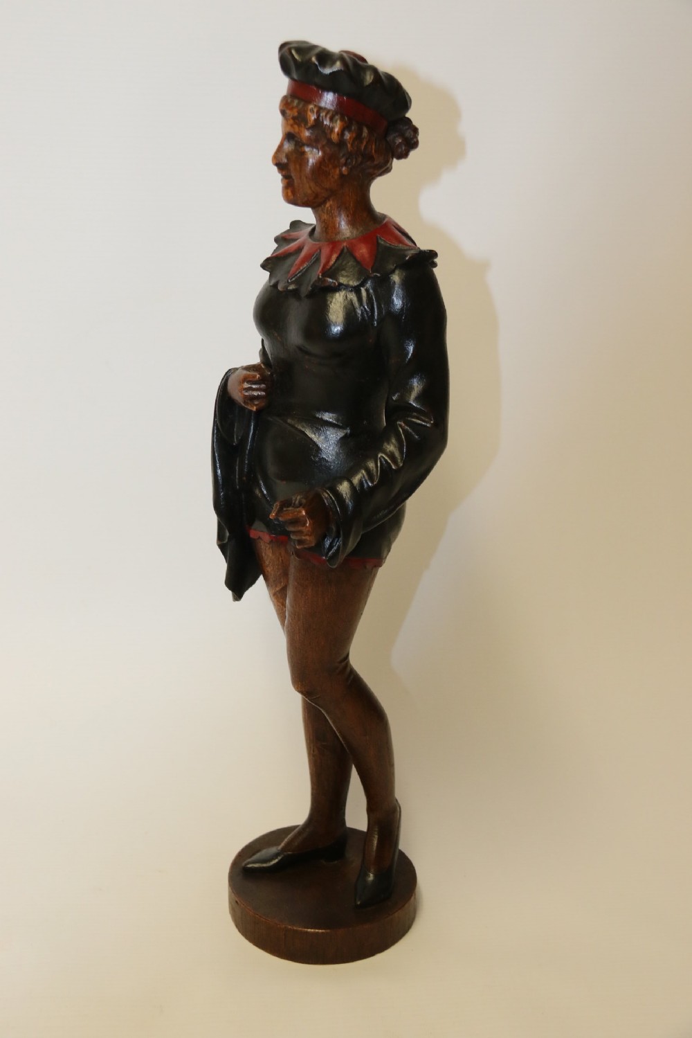 19th century actress carved in oak View II