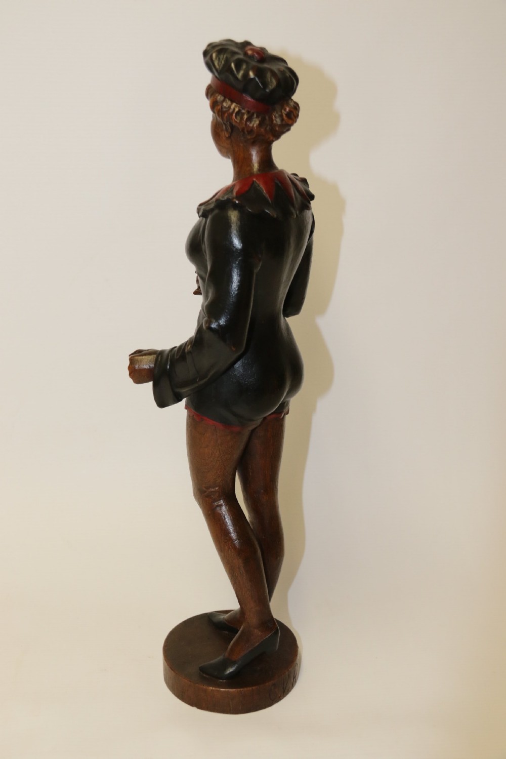 19th century actress carved in oak View IV