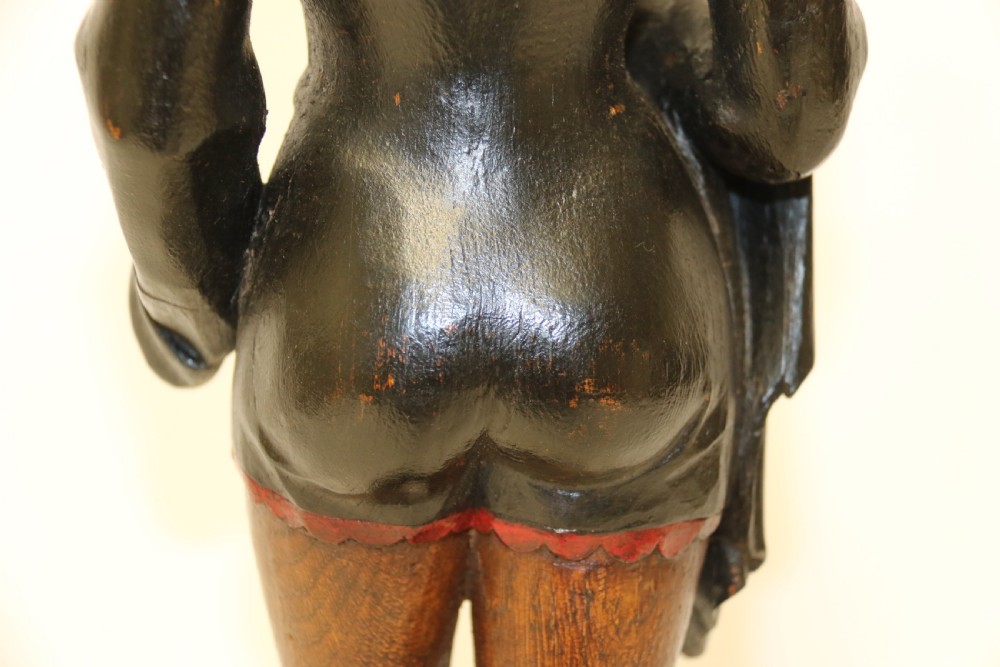 19th century actress carved in oak View IX