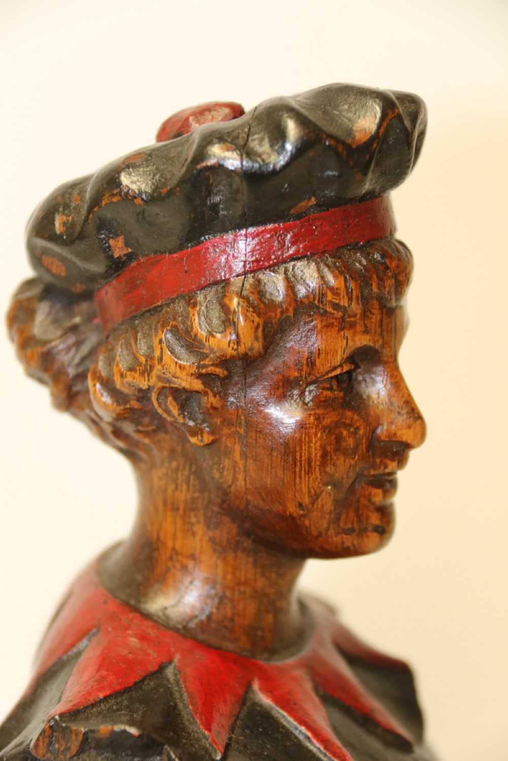 19th century actress carved in oak View XII