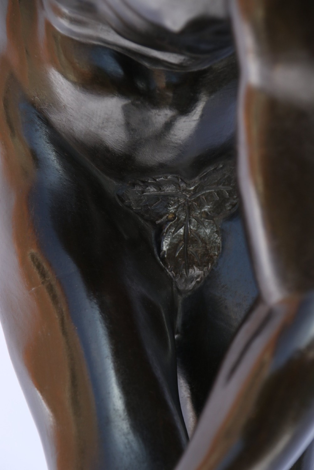 Bronze figure of The Discus Thrower View XII