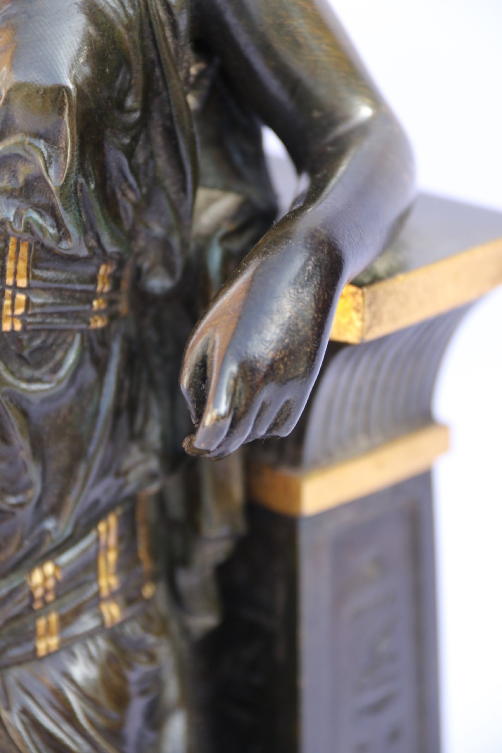 A superb bronze study by Bouret, The Egyptian Water Bearer View XIV