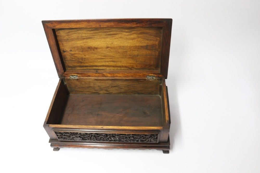 Chinese carved jewel casket View XI