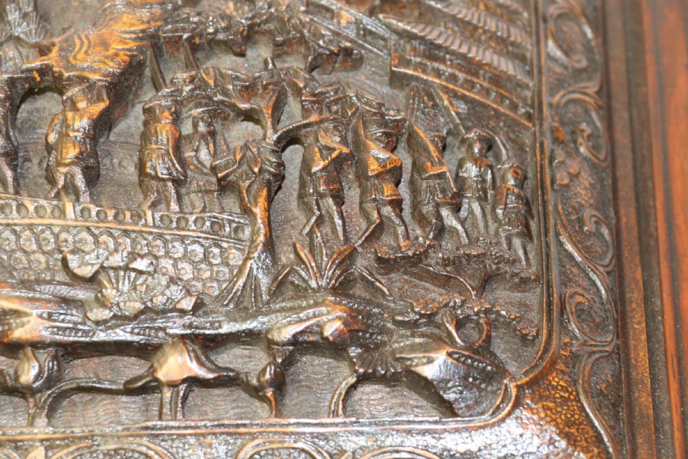 Chinese carved jewel casket View XIV