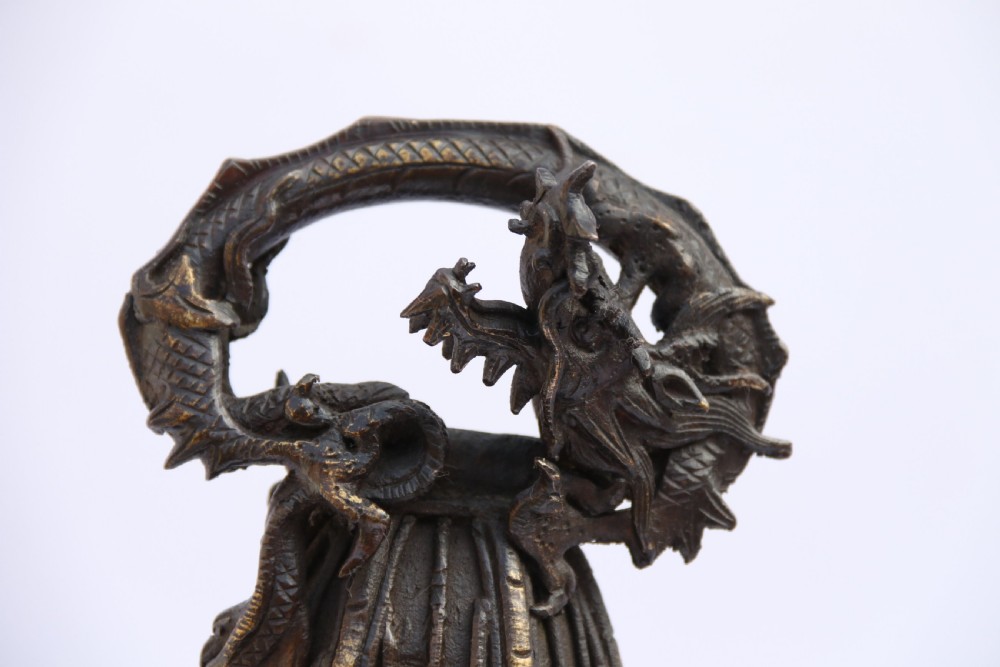 A Japanese Meiji period bronze elephant View XII
