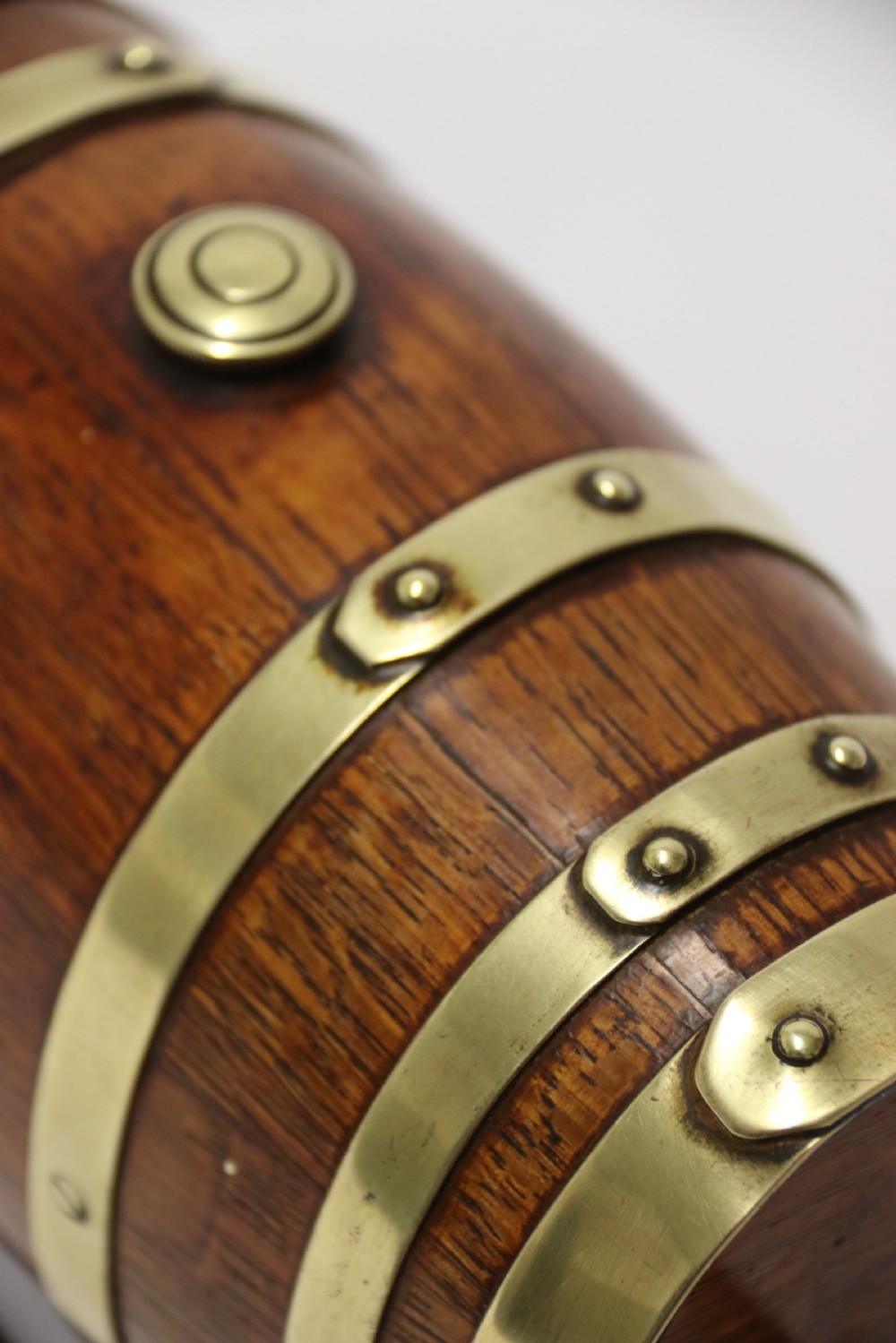 English Oak Miniature Brandy Cask View IV