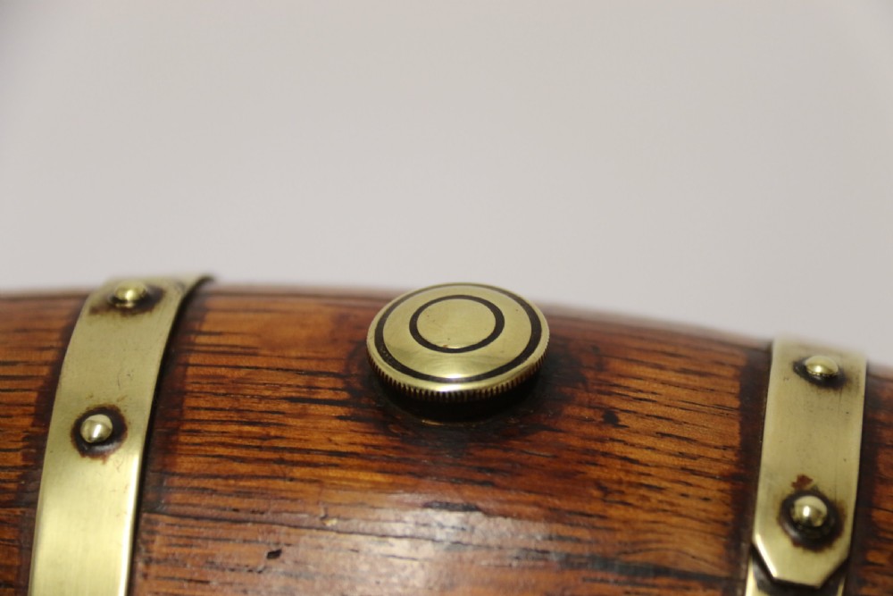 English Oak Miniature Brandy Cask View VIII