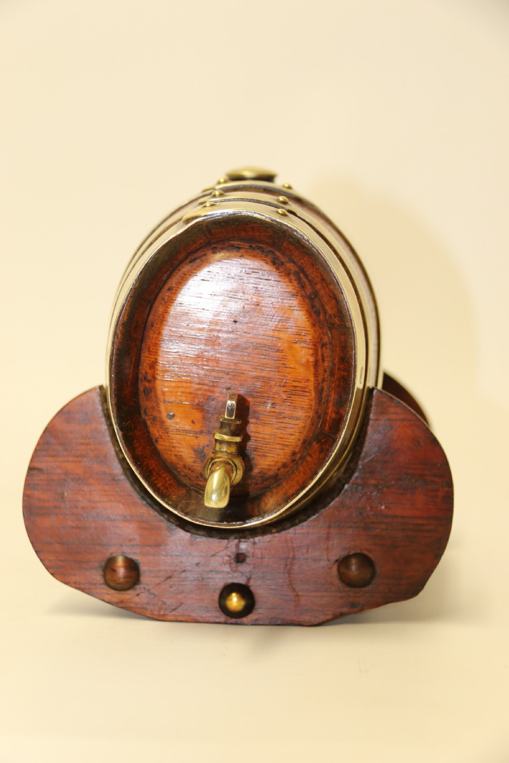 English Oak Miniature Brandy Cask View IX