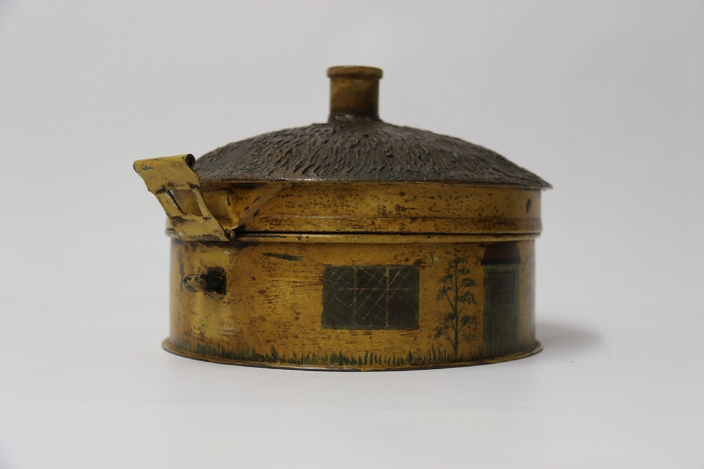 A rare 19th century folk art spice box View IX