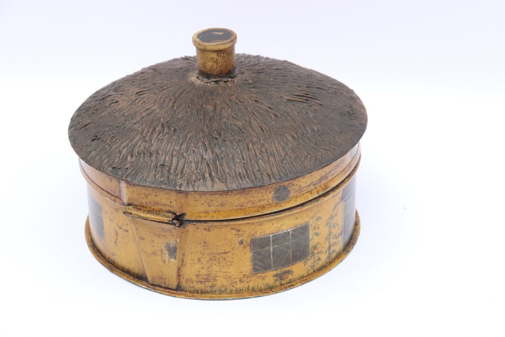 A rare 19th century folk art spice box View XIII
