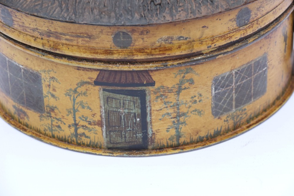 A rare 19th century folk art spice box View XIV
