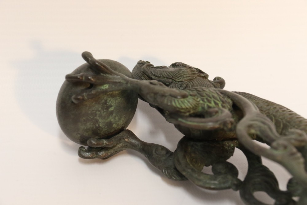 A pair of Japanese bronze Incense Burners View IV
