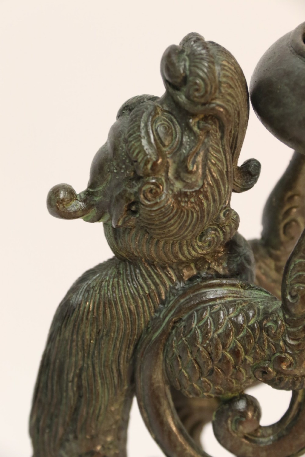 A pair of Japanese bronze Incense Burners View X