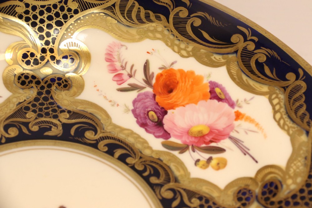 A superb Coalport Georgian Tea Pot and Stand View VIII