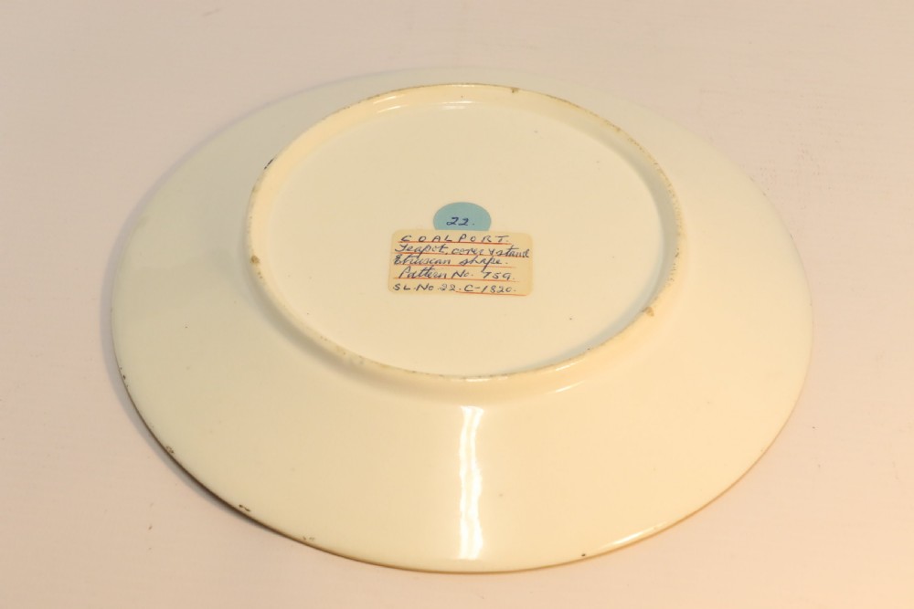 A superb Coalport Georgian Tea Pot and Stand View X