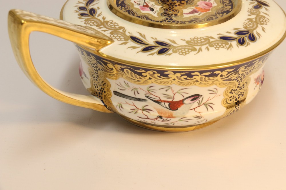 A superb Coalport Georgian Tea Pot and Stand View XX