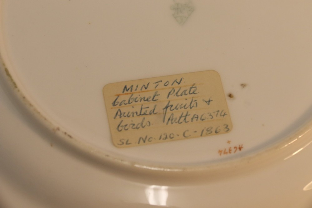 A superb Minton Cabinet Plate  View III