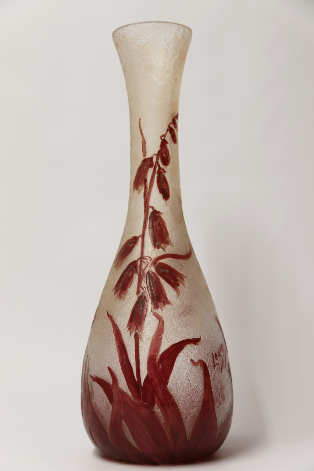 A superb Legras cameo glass vase