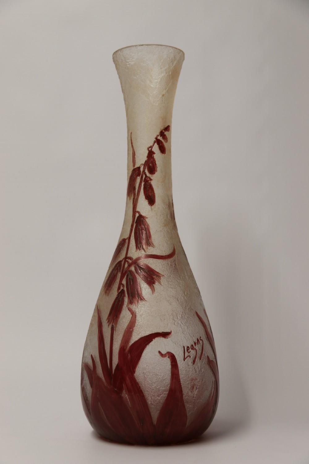 A superb Legras cameo glass vase View XI