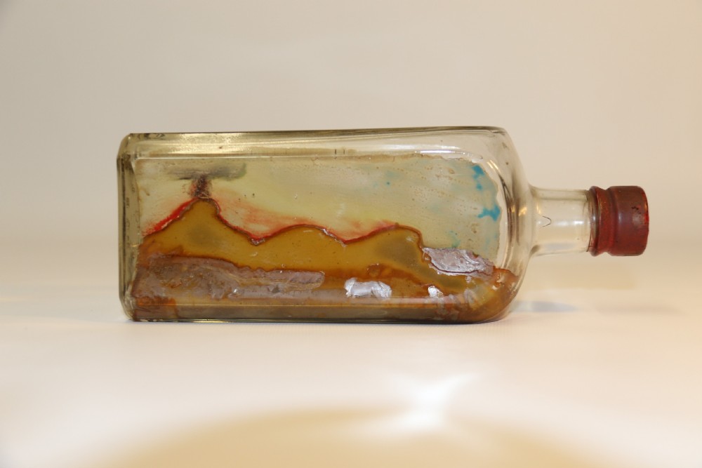 A fine quality Ship in a Bottle View III